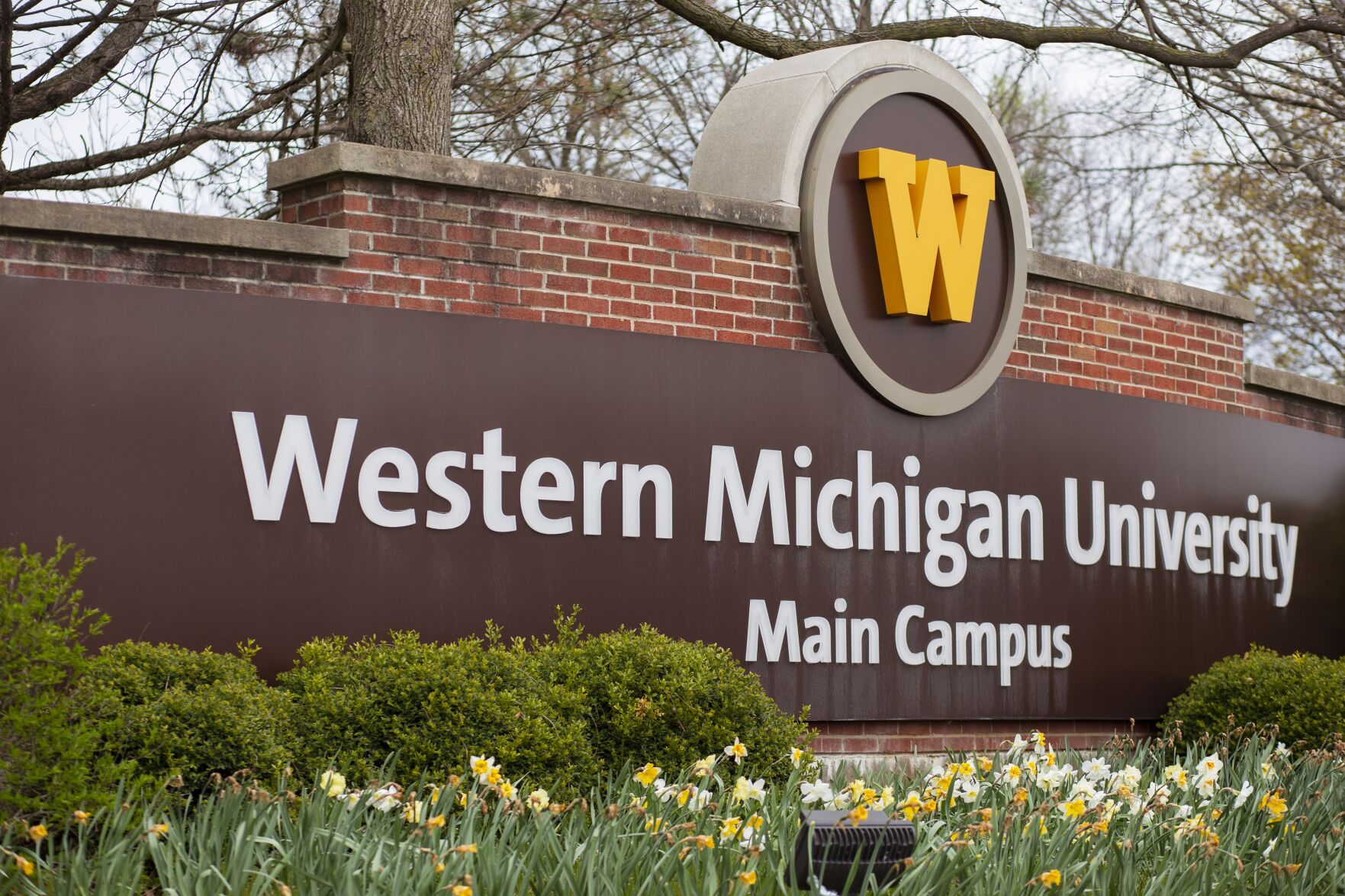 WMU main campus sign